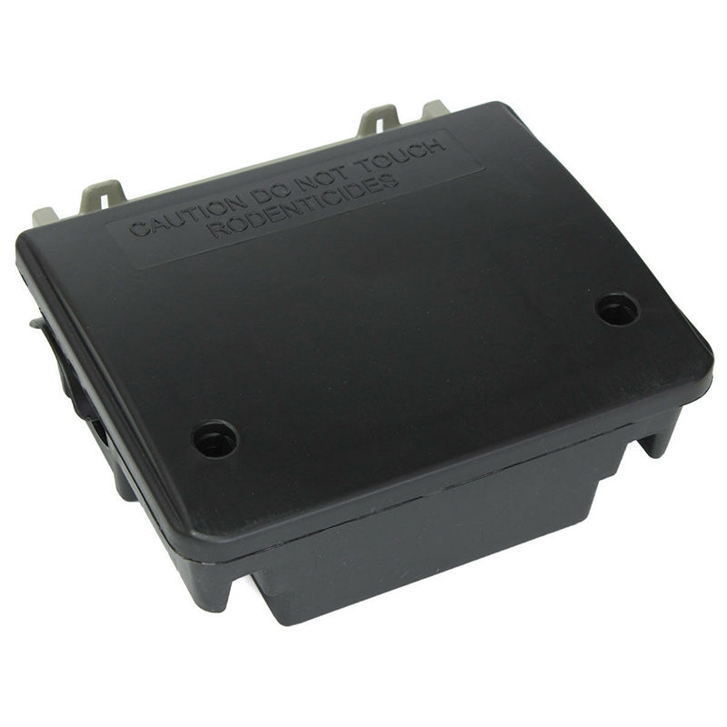 Garden Weather Station - สถานีวางเหยื่อหนูกลางแจ้ง กล่องดักหนูแบบมืออาชีพ ทนทานต่อสภาพอากาศ สำหรับควบคุมศัตรูพืชในบ้าน สวน และสนามหญ้า