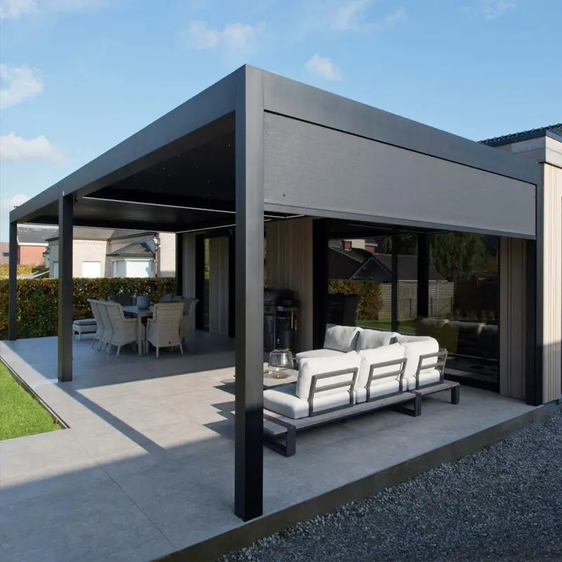 Smart Garden Construct - ศาลาพักผ่อนกลางแจ้งแบบปรับสภาพอากาศได้ ชุดเพอร์โกลาสมาร์ททันสมัย