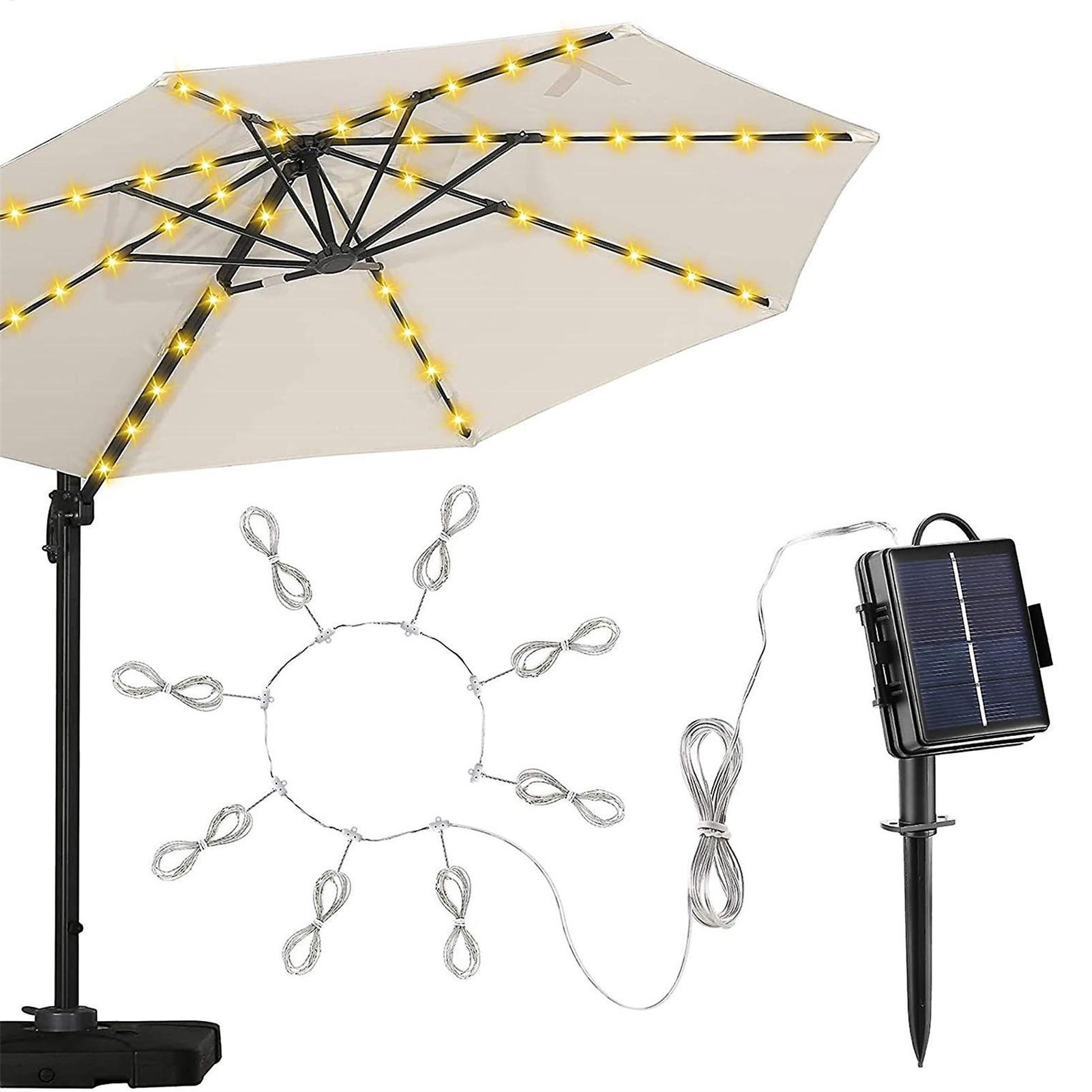 Smart Garden Umbrella - 104 LED ร่ม String Light 8