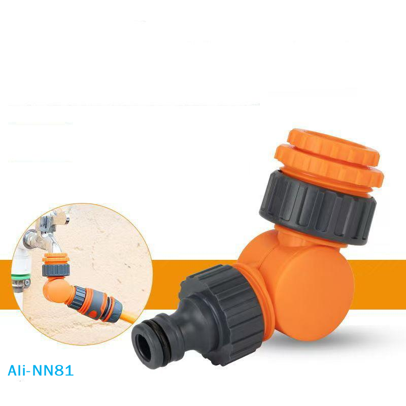 Smart Garden Hub - 【N】ข้อต่อสายยางรดน้ำสำหรับรถเข็นสายยางขนาด 1/2 นิ้ว, ข้อต่อพลาสติกแบบคลิก-ล็อค เชื่อมต่อเร็วสำหรับรดน้ำและระบบชลประทาน