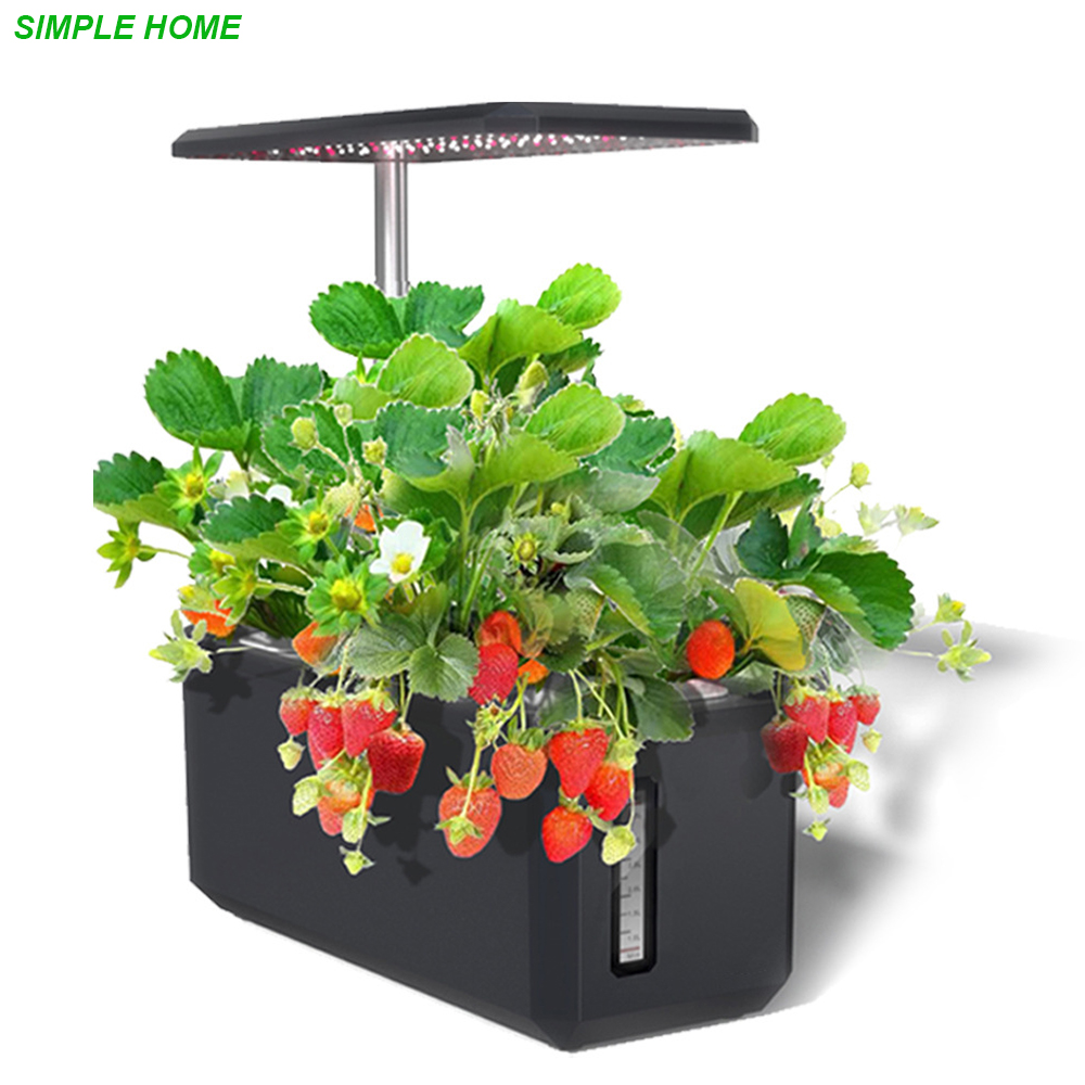 Smart Led Garden - ระบบปลูกไฮโดรโปนิกส์พร้อมพืชในร่มเต็มสเปกตรัม LED เติบโตแสงปลอดสารพิษ Soilless สมาร์ทปลูกสวนในร่ม