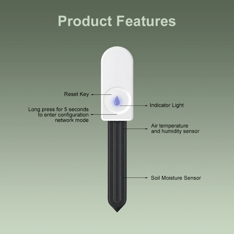 เซ็นเซอร์วัดความชื้นในดินอัจฉร - Smart Garden Zigbee บทวิจารณ์และราคา