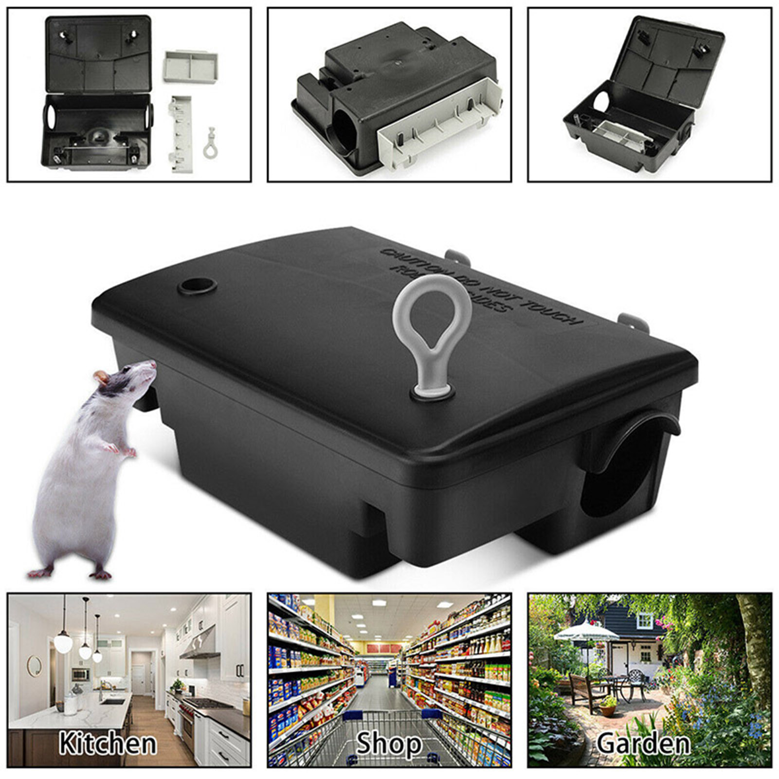 สถานีวางเหยื่อหนูกลางแจ้ง กล่อ - Garden Weather Station บทวิจารณ์และราคา