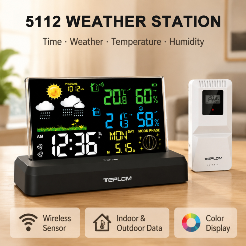 สถานีตรวจอากาศไร้สายสำหรับใช้ภ - Garden Weather Station บทวิจารณ์และราคา