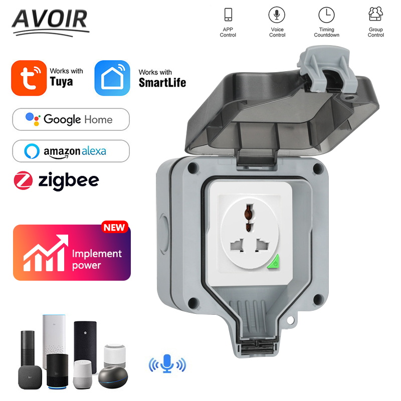 Avoir Wifi สมาร์ทซ็อกเก็ต IP66 - Smart Garden Zigbee บทวิจารณ์และราคา