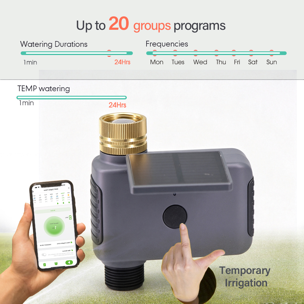 BSP/NPT Tuya Smart Solar Wifi  - Smart Garden Sphagnum Moss บทวิจารณ์และราคา