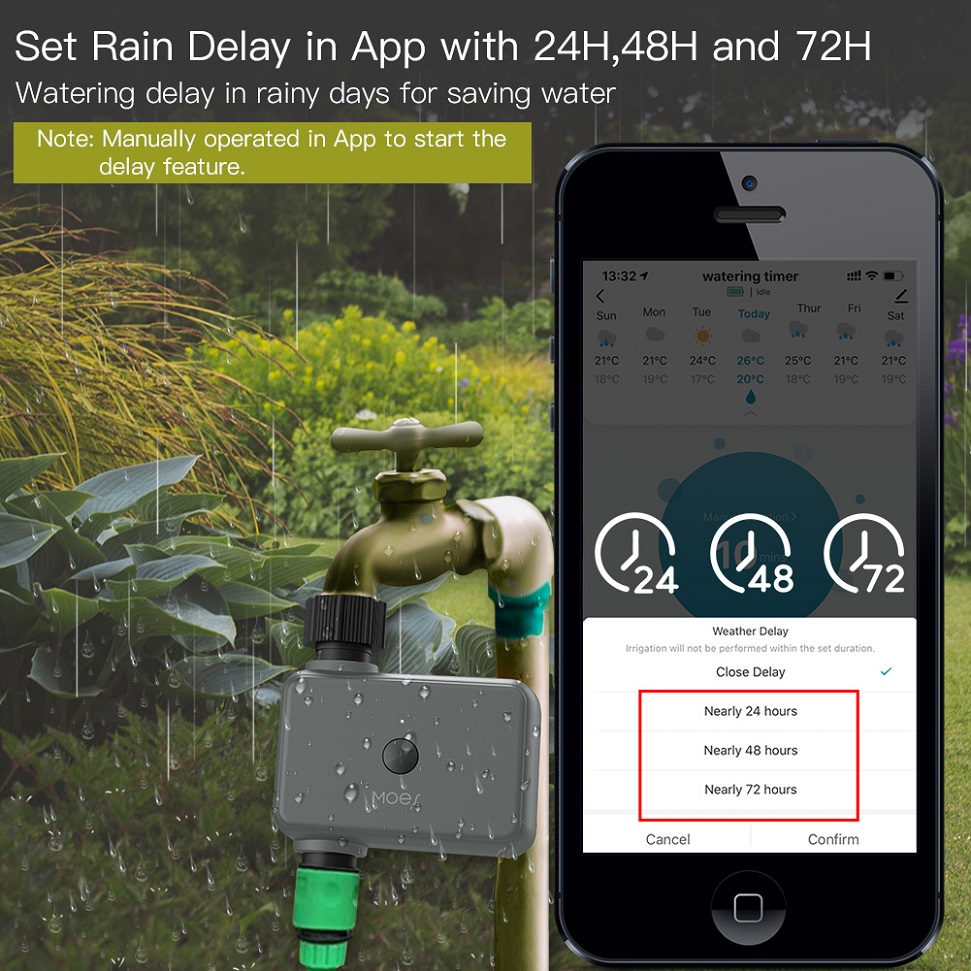 ระบบรดน้ำในสวนแบบบลูทูธ, เครื่ - Smart Garden Sphagnum Moss บทวิจารณ์และราคา