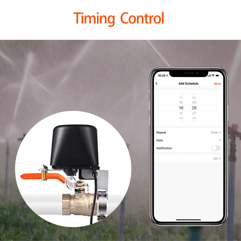ZigBee น้ํา/วาล์วแก๊สรีโมทคอนโ - Smart Garden Zigbee บทวิจารณ์และราคา