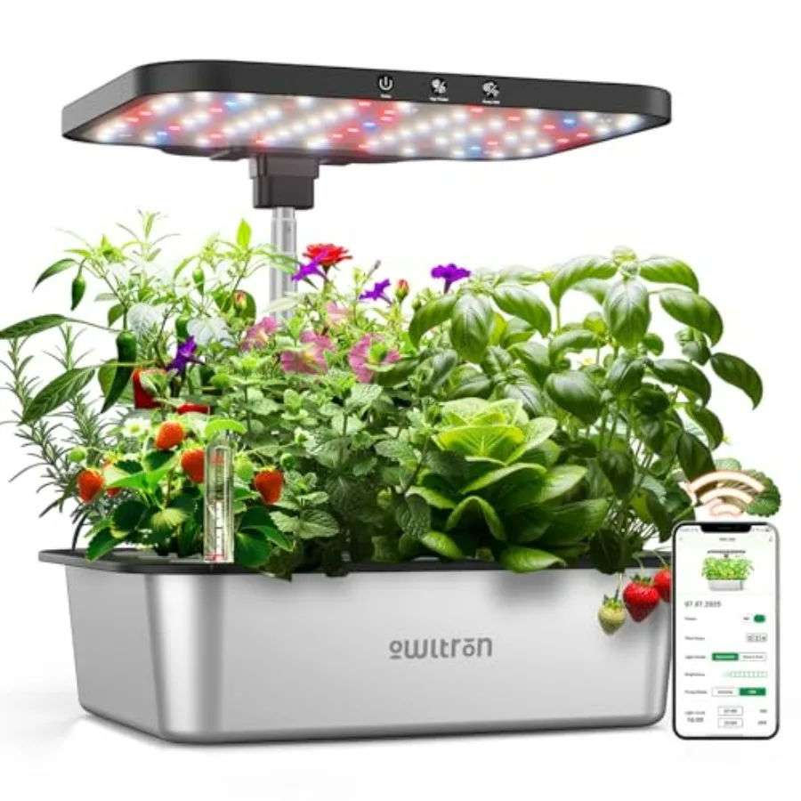 ชุดปลูกสมุนไพรในร่ม 15 ช่อง พร - Smart Garden Construct บทวิจารณ์และราคา