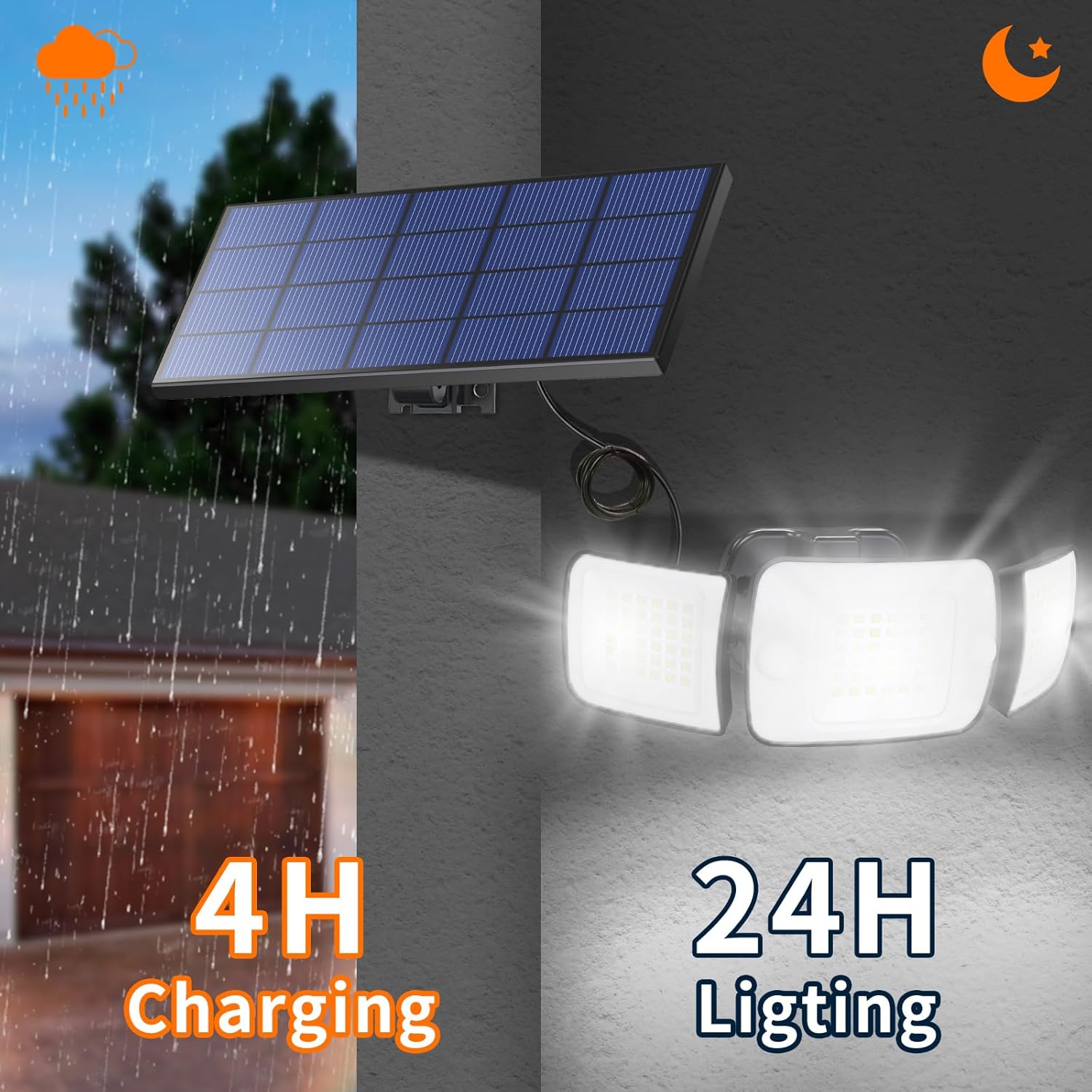 ไฟโซลาร์เซลล์กลางแจ้ง Intelamp - Smart Led Garden บทวิจารณ์และราคา