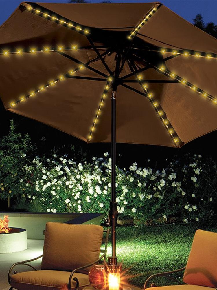 ไฟประดับร่ม LED 104 ดวง 8 โหมด - Smart Garden Umbrella บทวิจารณ์และราคา